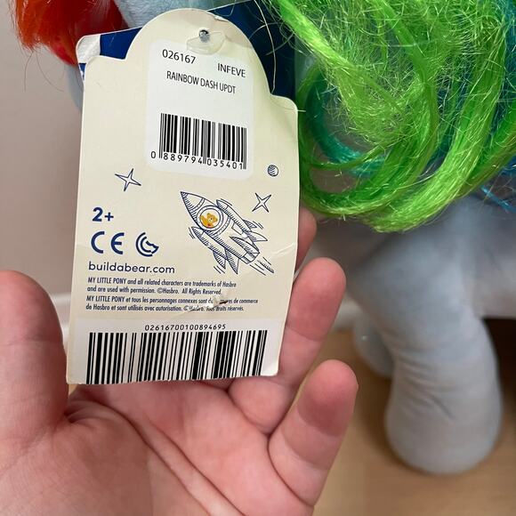 Build A Bear • My Little Pony Rainbow Dash - Picture 6 of 8
